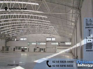 Industrial space for rent in Naucalpan