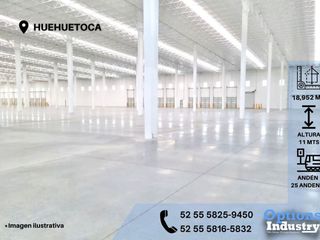 Incredible industrial warehouse in Huehuetoca for rent