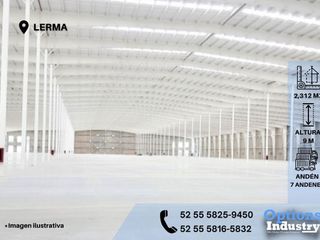 Industrial warehouse for rent located in Lerma