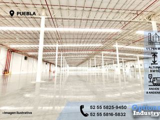 Oportunidad de alquiler de nave industrial en Puebla