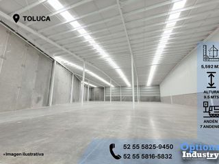 Asombroso inmueble industrial en Toluca para alquilar