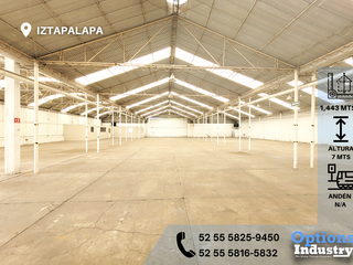 Warehouse rental in Iztapalapa