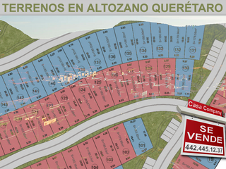 Terreno en Venta en Altozano de 484.55 m2