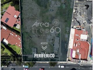 Terreno en venta Periferico Sur Parque del Pedregal Álvaro Obregón