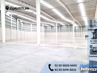 Rent now industrial warehouse in Cuautitlán