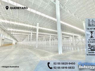 Renta inmediata de propiedad industrial en Querétaro