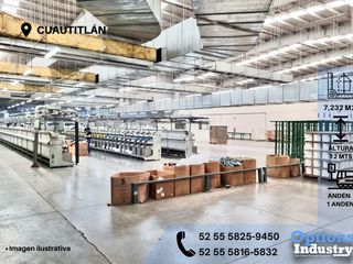 Amazing industrial warehouse rent in Cuautitlán