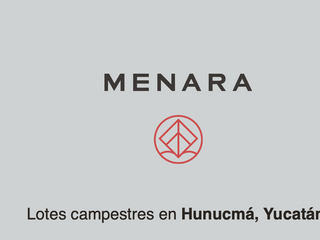 Lotes campestres en Menara, Hunucmá