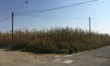 EN VENTA TERRENO DE 3,500m2, EN SAN ANDRÉS CALPAN, CHOLULA, A SOLO $2,200 EL m2, ES ESQUINA, 1 CALLE PAVIMENTADA Y SERVICIOS A PIE DE CALLE, ES PROPIEDAD CON ESCRITURA