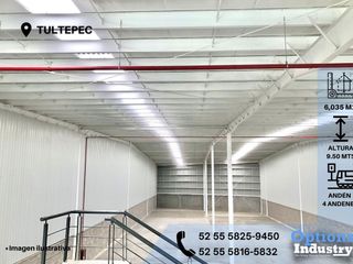 Incredible industrial warehouse for rent in Tultepec