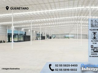 Rent great industrial warehouse in Querétaro