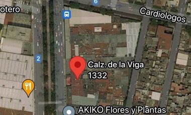 Terreno en venta en Calzada de la Viga, Iztapalapa, CDMX