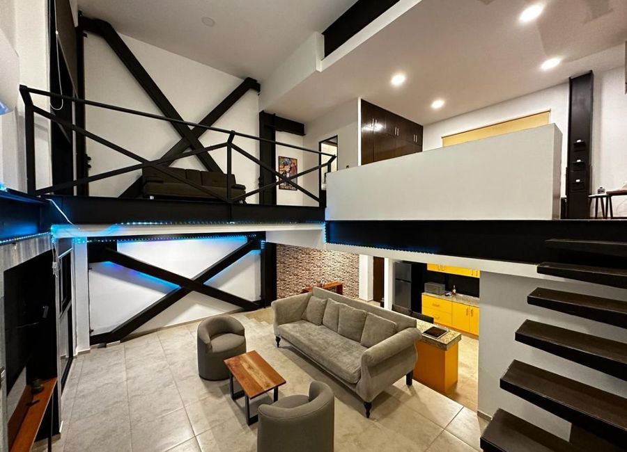 | Hermoso loft amueblado, en renta. | | Lamudi.com.mx