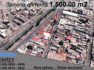 Terreno en renta Ecatepec