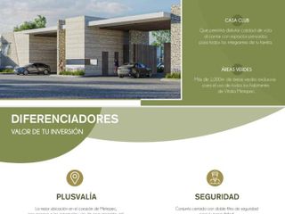 Terreno  en Venta en Metepec en condominio