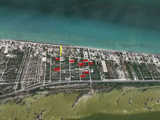 Lotes de inversión en venta en la costa Yucateca con acceso a la playa