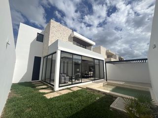 CASA EN VENTA MERIDA, TEMOZON NORTE EN LENORA RESIDENCIAL, ENERO 2024