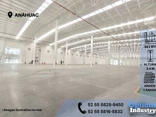 Rent industrial property now in Anáhuac