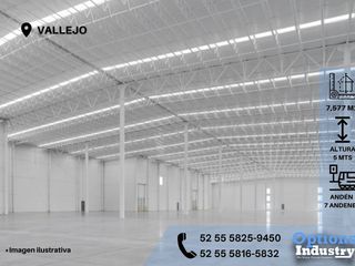 Nave industrial en renta en Vallejo