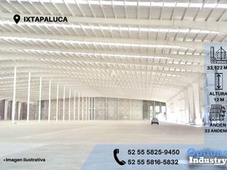 Rent incredible industrial property in Ixtapaluca