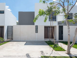 Casa en venta Cholul, Mérida Yucatán, Privada  Macora 86 (Mod D2)