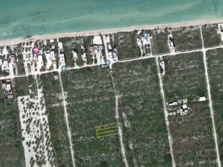 Terreno Lateral de 500 m2 a  300mts  de la Playa en San Benito, Yucatán