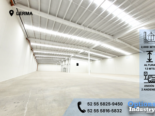 Warehouse rental opportunity in Lerma