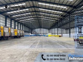 Industrial warehouse for rent in Cuautitlán