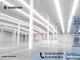 Disponibilidad inmediata de renta de nave industrial en Querétaro