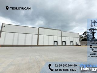 Warehouse rental in Teoloyucan