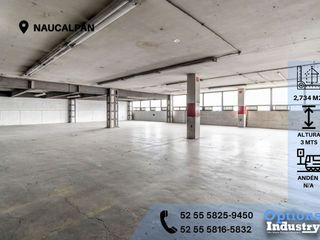 Warehouse in Naucalpan for rent