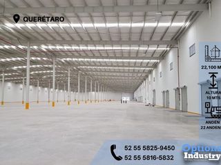 Incredible industrial warehouse for rent in Querétaro, rent now!