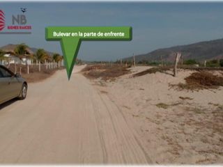 TERRENO CON FRENTE DE BULEVAR EN  CERRO HERMOSO, PTO.ESC.OAX.