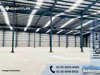 Incredible warehouse to rent in Cuautitlán