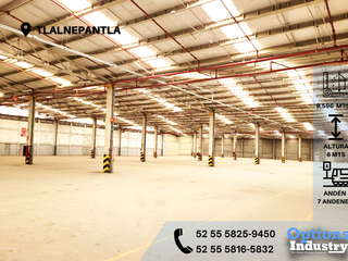 Warehouse opportunity for rent in Tlalnepantla