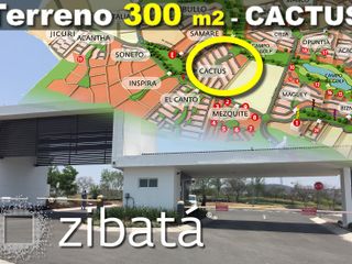 En Venta TERRENO de 300 m2 en Zibatá, Privada CACTUS, son 2 terreno JUNTOS