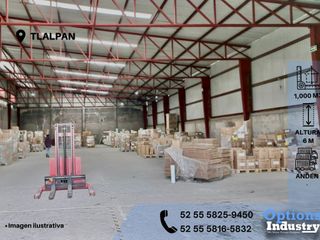Immediate rent in Topilejo, Tlalpan of an industrial warehouse