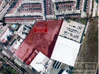 Terreno en Venta Blvd. López Mateos 14,000 m2 Barrio de Guadalupe
