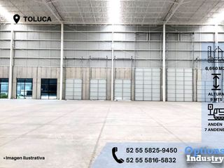 Incredible warehouse for rent in Toluca