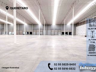 Space in industrial park Querétaro area for rent
