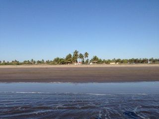 Vendo terreno con playa para inversión en Isla del Novillero, Tecuala, Nayarit.