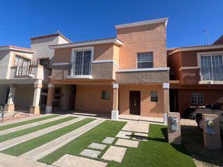 bonita residencia en renta en ciudad juarez en conjunto privado