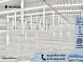 Rental of industrial property in Reynosa