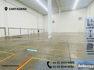Industrial warehouse located in Cartagena for rent
