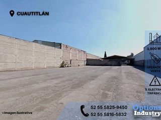 Incredible land in Cuautitlán for sale