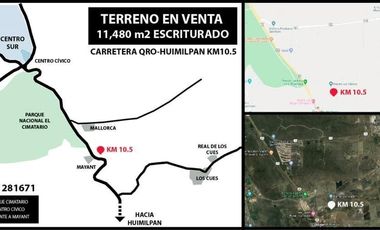 Vendo Terreno  Cimatario  El Rosario El Marques Querétaro