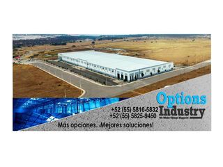 Excellent warehouse for rent in Huehuetoca