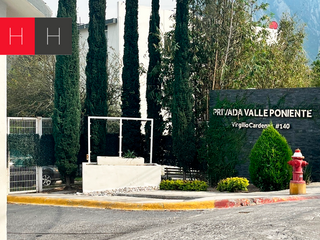 Departamento en renta Privada Valle Poniente, Santa Catarina N.L.