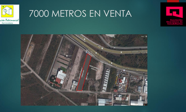 12,000m2 VENTA TERRENO FRENTE AL CONIN