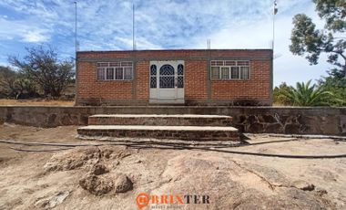 Terreno con Finca, en el Milagro en Rincón de Romos, Ags